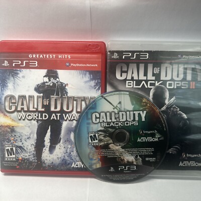 Call of Duty: World at War Black Ops & Black Ops 2 Sony