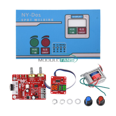 NY-D01 40/100A Digital Spot Welder Machine Controller Current Time Control Board
