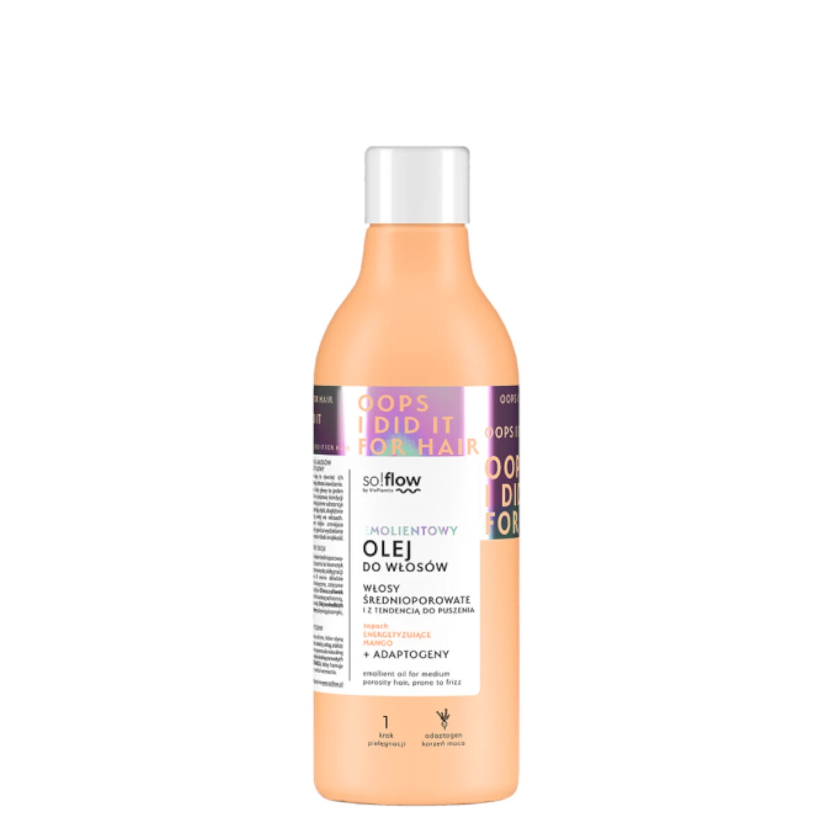 So!Flow Emollient Oil Medium Porosity / Frizzy Hair Oiling Treatment 150ml Vegan