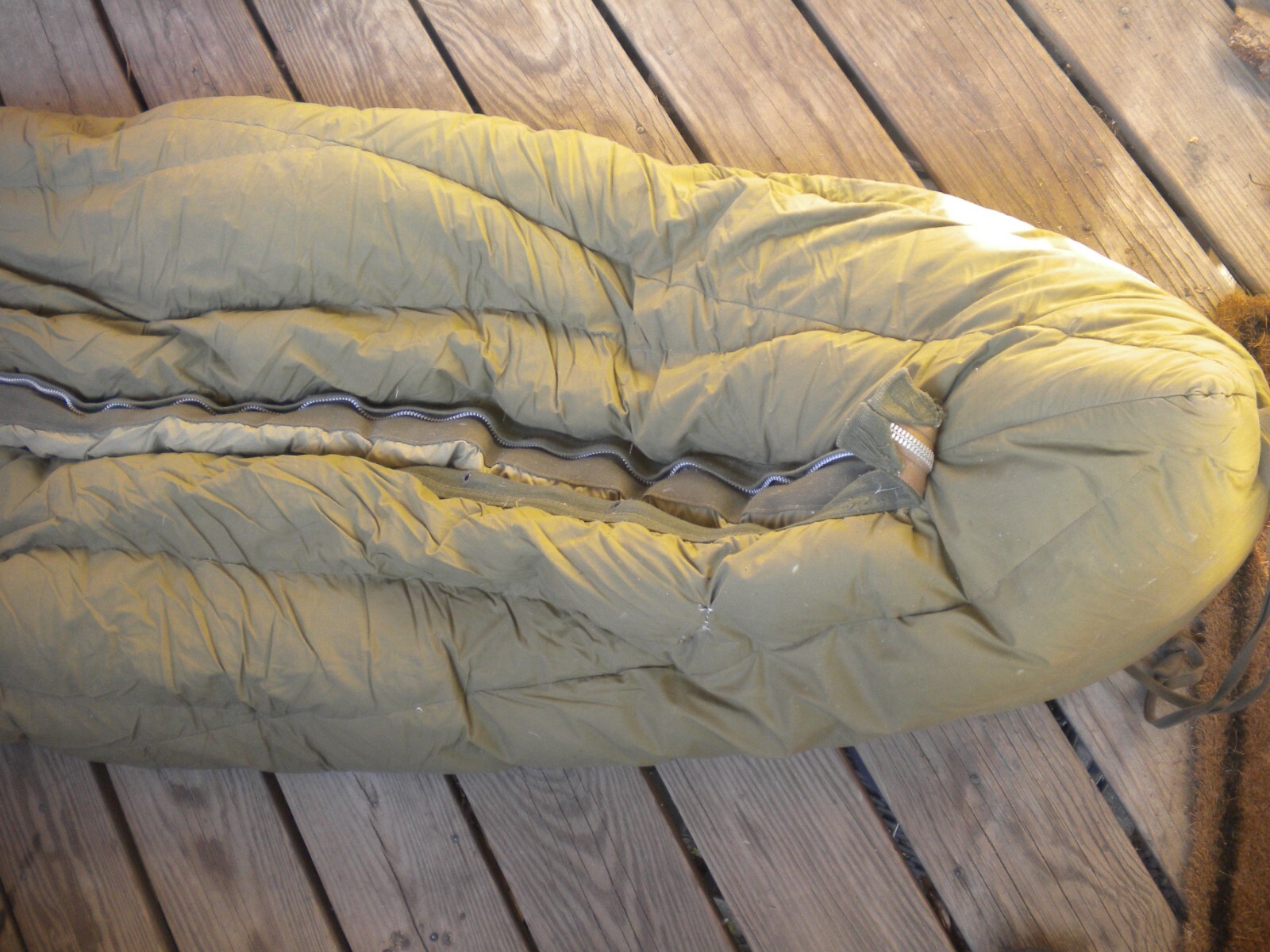 US Military Mummy Sleeping Bag Mountain Feather Down Filled M1949 eBay