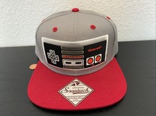 OG Nintendo Entertainment Systems Controller Snapback Hat Baseball Cap NWT OSFA