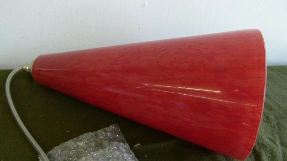 TD-Emerge Pendant Red by Tech Lighting 700TDEMPRS STN NKL - Image 3 of 4