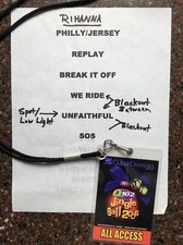 Rihanna 🎭 Setlist Q102 Jingle Ball 🎼2006 December 13 Tweeter Center Camden NJ.
