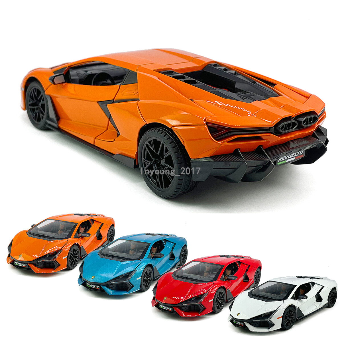 Lamborghini Reuvelto ミニカー 1/24 レッド Lamborghini Reuvelto