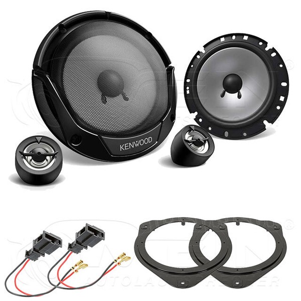 Kenwood Lautsprecher FüR Audi A1 Sportback 8X 2010-2018 Heck Hinten 300W #AC9B-image