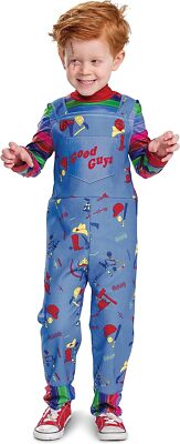 Chucky Toddler Child's Play Killer Doll Fancy Dress Up Halloween Child Costume