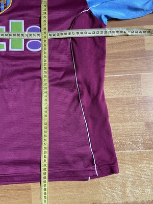 Maillot Gardien Aston Villa 2000/2001 Diadora Manches Longues Taille L Adulte