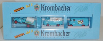 Brekina 2525 MB / VW / Borgward Set Nr. 3 / 3-teilig ''Krombacher'' 1:87 