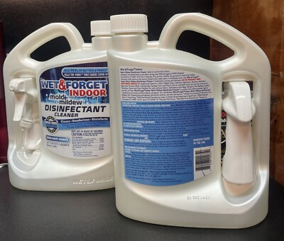 #ad Wet amp; Forget Indoor Mold amp; Mildew Cleaner 64 Fl. Oz. 802064 White Jug 2 $20.99