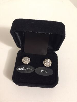 Macys Diamant Cluster Ohrringe 