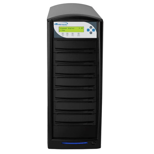 1-6 Network DVD CD Disc Duplicator Copier USB 3.0 + 320GB HDD SHARKNET-6T-DVD-BK - Image 4 of 4