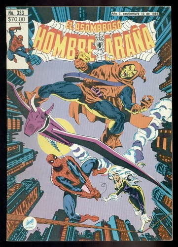 El Hombre Araña #333 la Furia del Nuevo Duende, Spider-Man Comic 1986