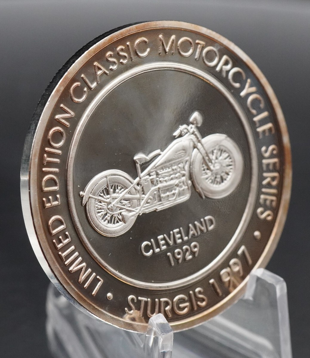 1997 Sturgis Deadwood Blackhills South Dakota 1oz 999 FINE Silver