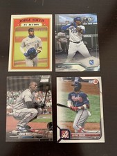2021 Bowman Platinum Jorge Soler #12, Topps Heritage, 2022 Stadium Club, Bowman
