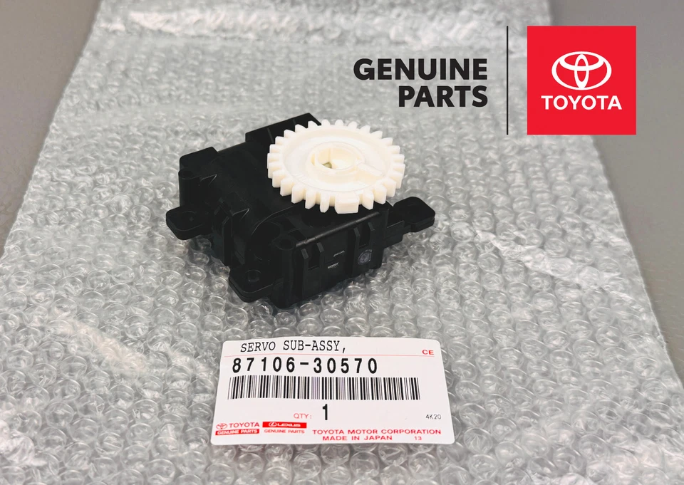 87106-30570 Lexus GS F RC F RC350 OEM Genuino Aire Acondicionado Amortiguador Servo Foto 2 de 4