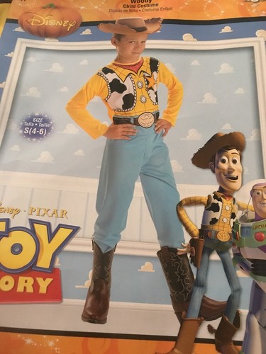 Toy Story Woody Halloween Costume Child Small (4-6) - Picture 9 of 10