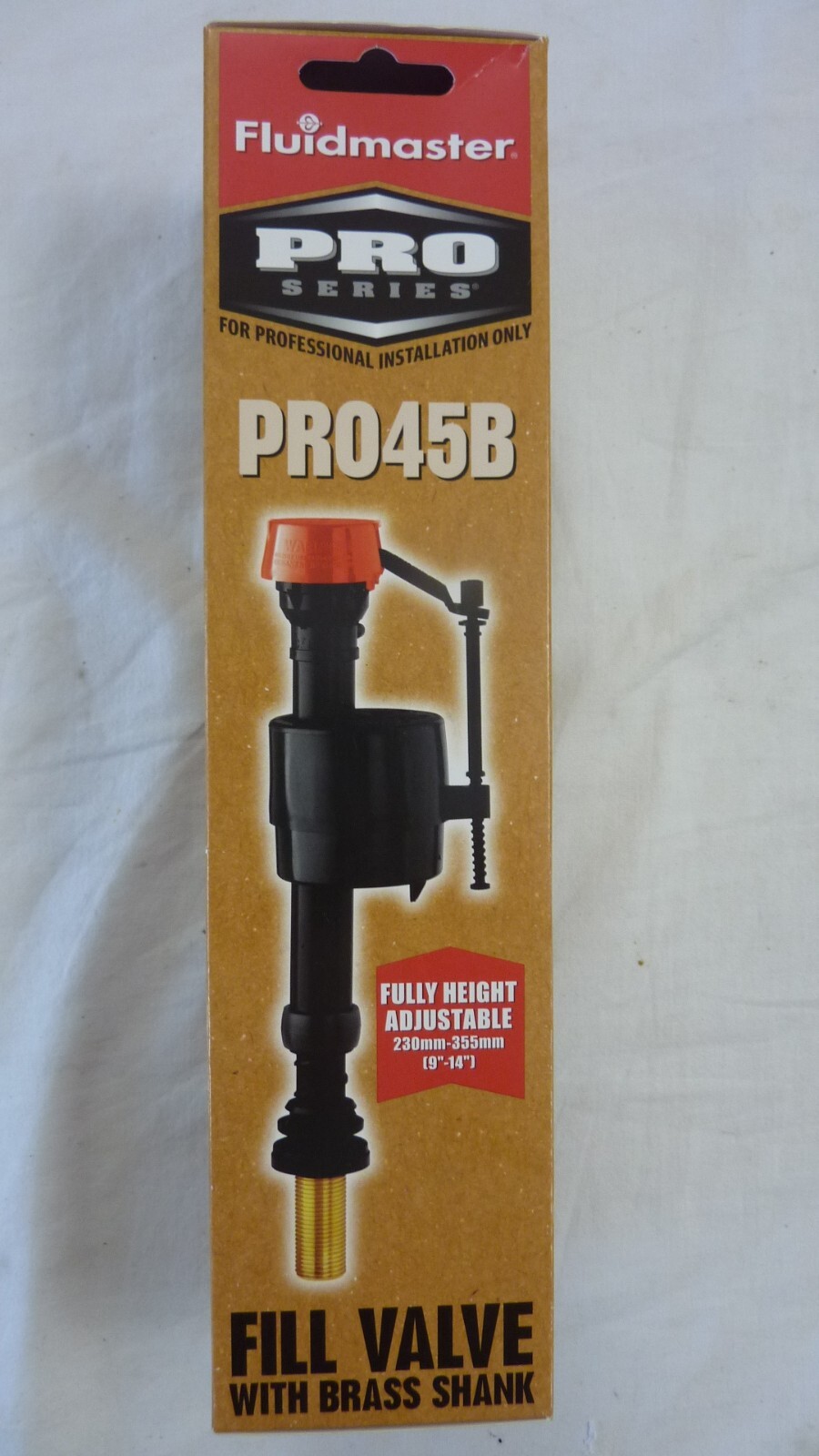 Fluidmaster PRO Series  Bottom Entry Float Valve with 1/2"" UK Brass Shank PRO45B