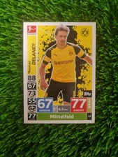 Thomas Delaney BVB 09 Topps Match Attax Panini Card Borussia Dortmund
