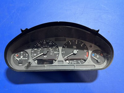 BMW E36 Petrol Speedometer Instrument Cluster 87001305 88311221 