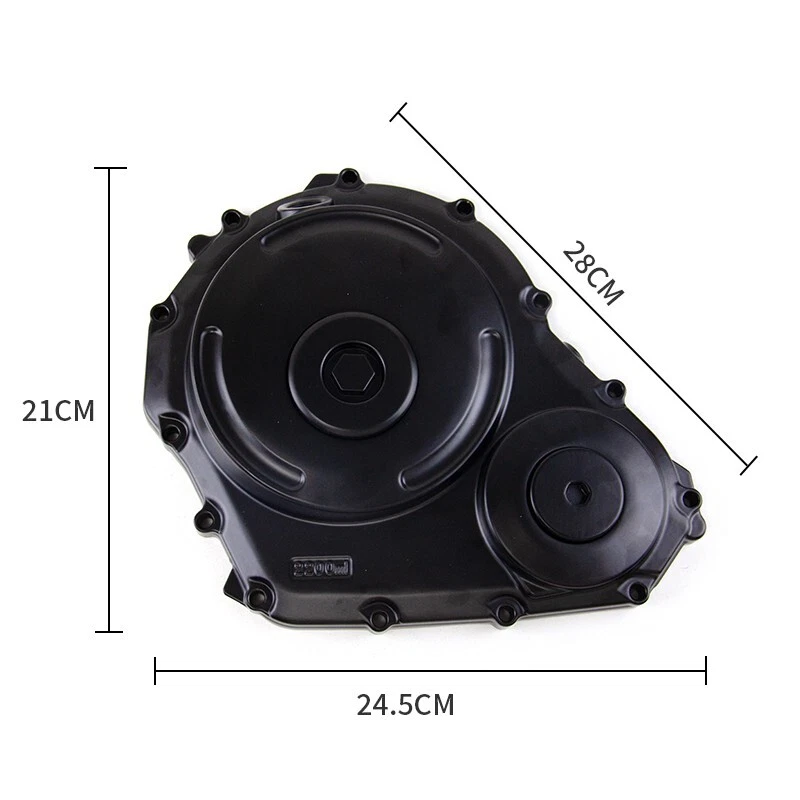 Cubierta de embrague de estator cárter de motor de aluminio para Suzuki GSXR600/750 2006-2022 Foto 2 de 4