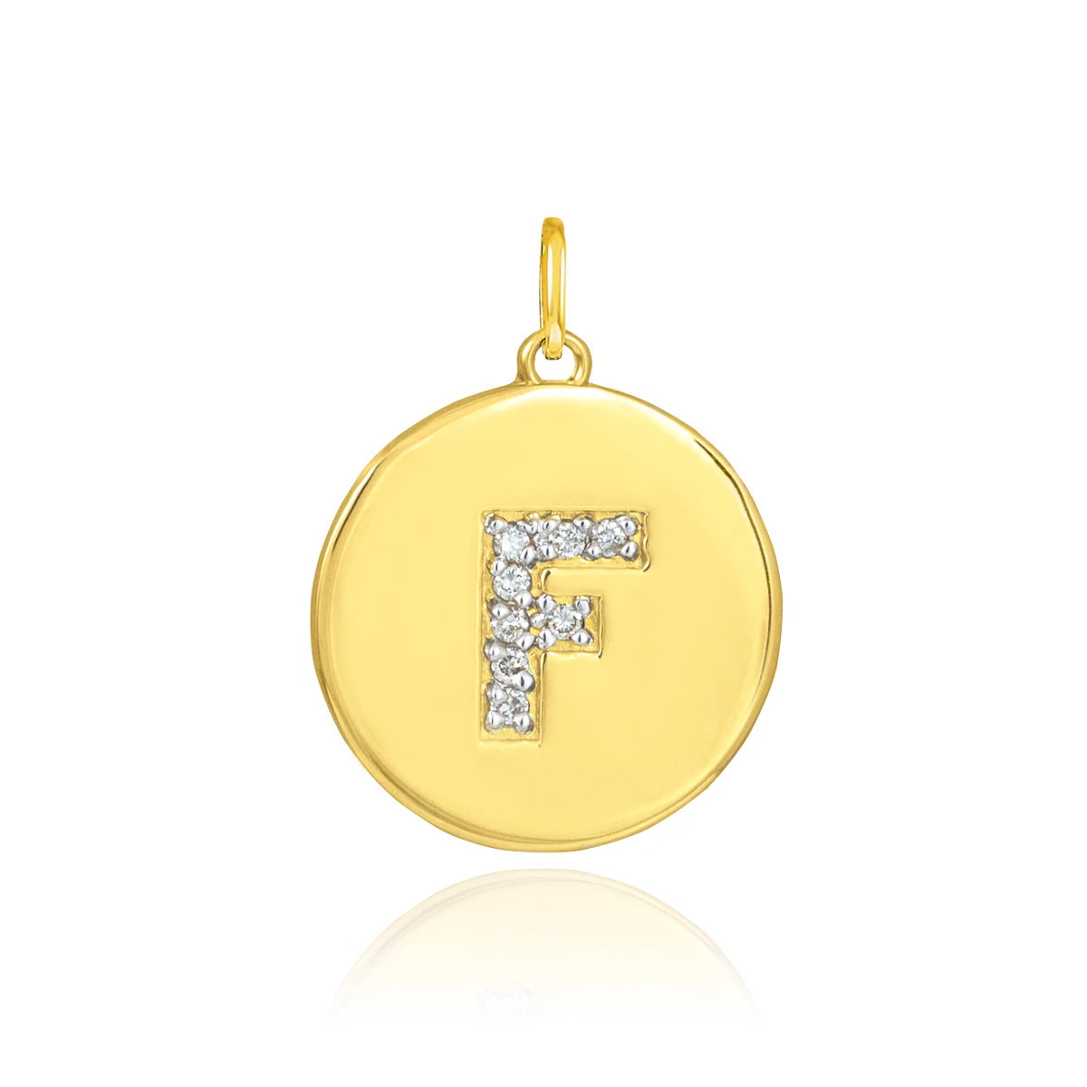 10k gold 2024 letter charms