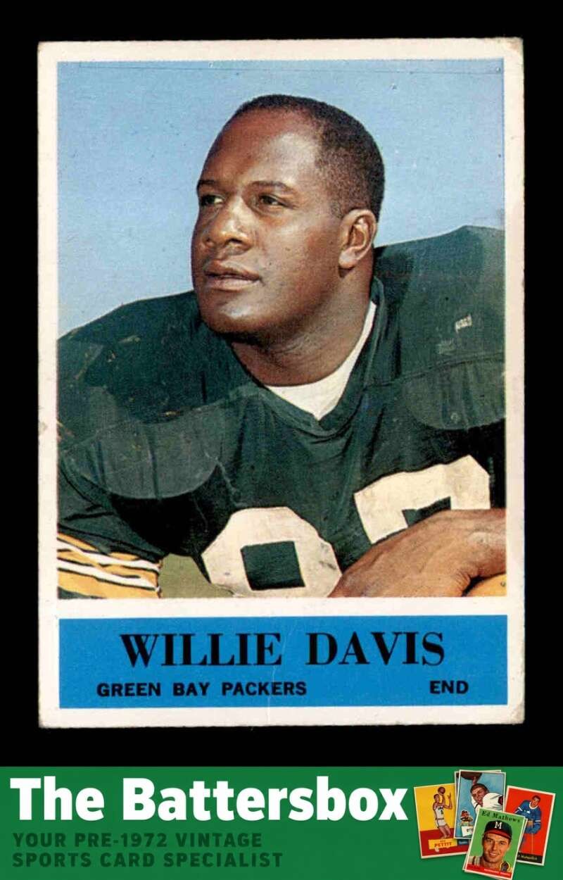 1964 Philadelphia #72 Willie Davis RC VG X3825249