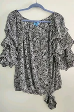 Cece Convertible Neck Top, XL, Excellent Condition