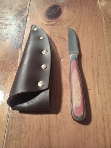 Anza Fixed Blade Knife W/Sheath USA "03"