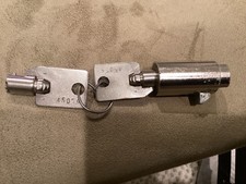 Snack drink vending machine key & lock 45058 barrel style lock used Unbranded