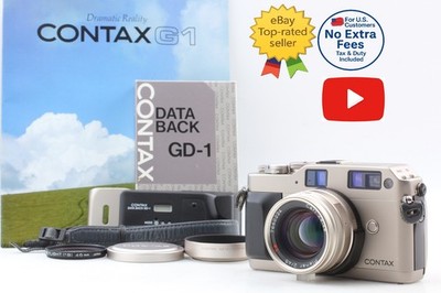 [Opt Top NEUWERTIG mit GD-1] Contax G1 analoge Kleinbildkamera Planar 45 mm f...