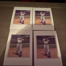 Topps MLB Baseball Trading Card Lot of 4 - Babe Ruth New York Yankees