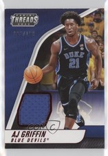 2022 Chronicles Draft Picks Threads Rookie Memorabilia Red 63/199 AJ Griffin 1b8