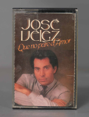 CASSETTE. JOSE VELEZ QUE NO PARE EL AMOR                         