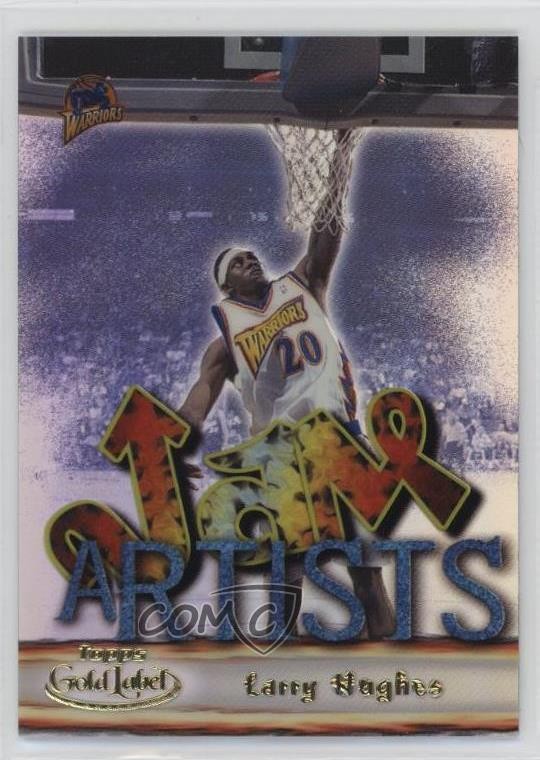 2000-01 Topps Gold Label Jam Artists Larry Hughes #JA10 0f7i