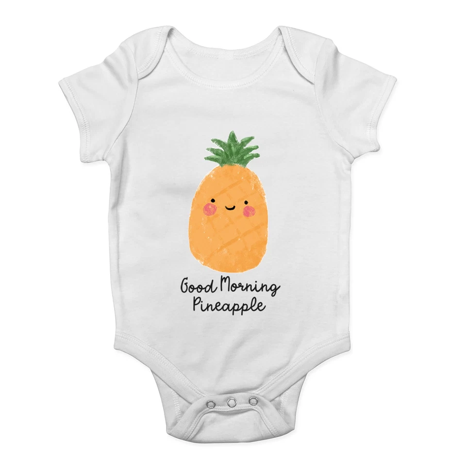 BABY ORIGINALS Lustiger Good Morning Ananas Baby Grow Weste Body Geschenk