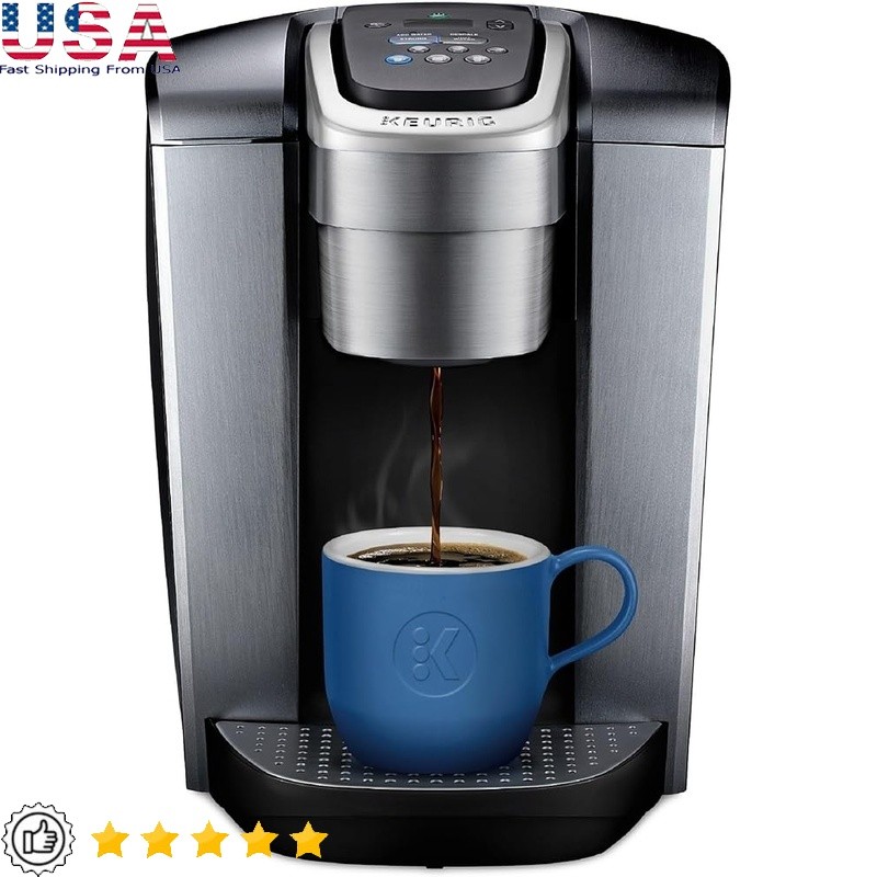 W/ Iced Brew Hot Water Button 75oz Reservoir Quiet Technolog