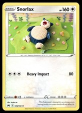 Snorlax 109/159 Rare Crown Zenith Pokemon Lightly Played on eBay