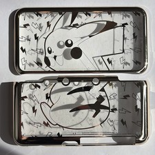 Hori New Nintendo 2DS XL Hard Shell Case Gold Pikachu Pokemon