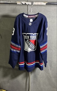 Fanatics Men's NY Rangers Adam Fox 23 NHL Premium BlueShirts Navy Jersey Sz 54