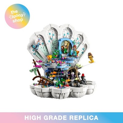 43225 MOC Die kleine Meerjungfrau Royal Clamshell Bausteine Disney 1808 Teile