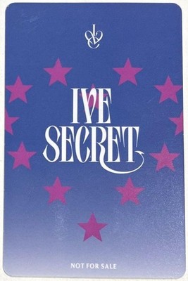IVE SECRET OSAKA Japan Offline Events Benefit Official Photocard