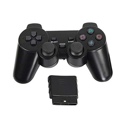 Wireless Game 2.4GHz Controller für PS2   Kabelloses Gamepad Joystick für Playst