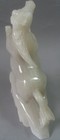 Chinese Collections Afghanistan White Jade Horse  — photo 8