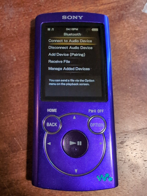 Sony Walkman NW-S766 32GB Digital MP3 Player Purple New Battery | eBay