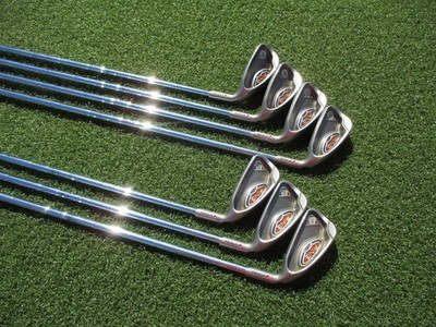 PING G10's Red Dot PING AWT w/Cushin Stiff Steel 5-UW Matching #'s RH GOOD SHAPE