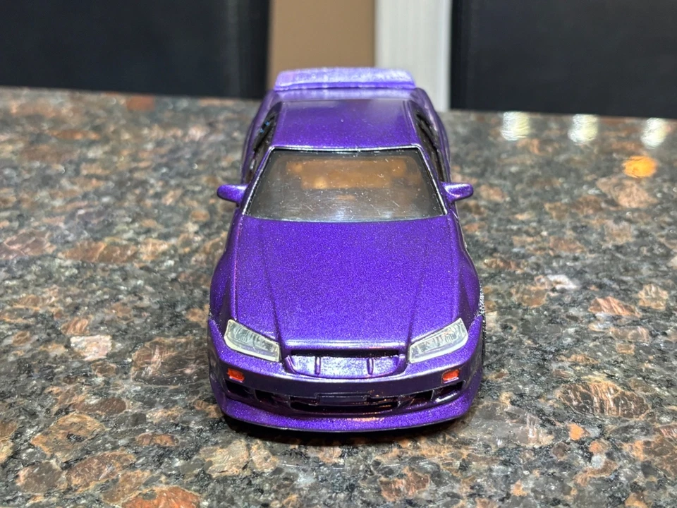 KYOSHO Mini-Z Body Nissan Skyline GT-R R34 Painted Garage Hiro Midnight Purple - Image 2 of 4