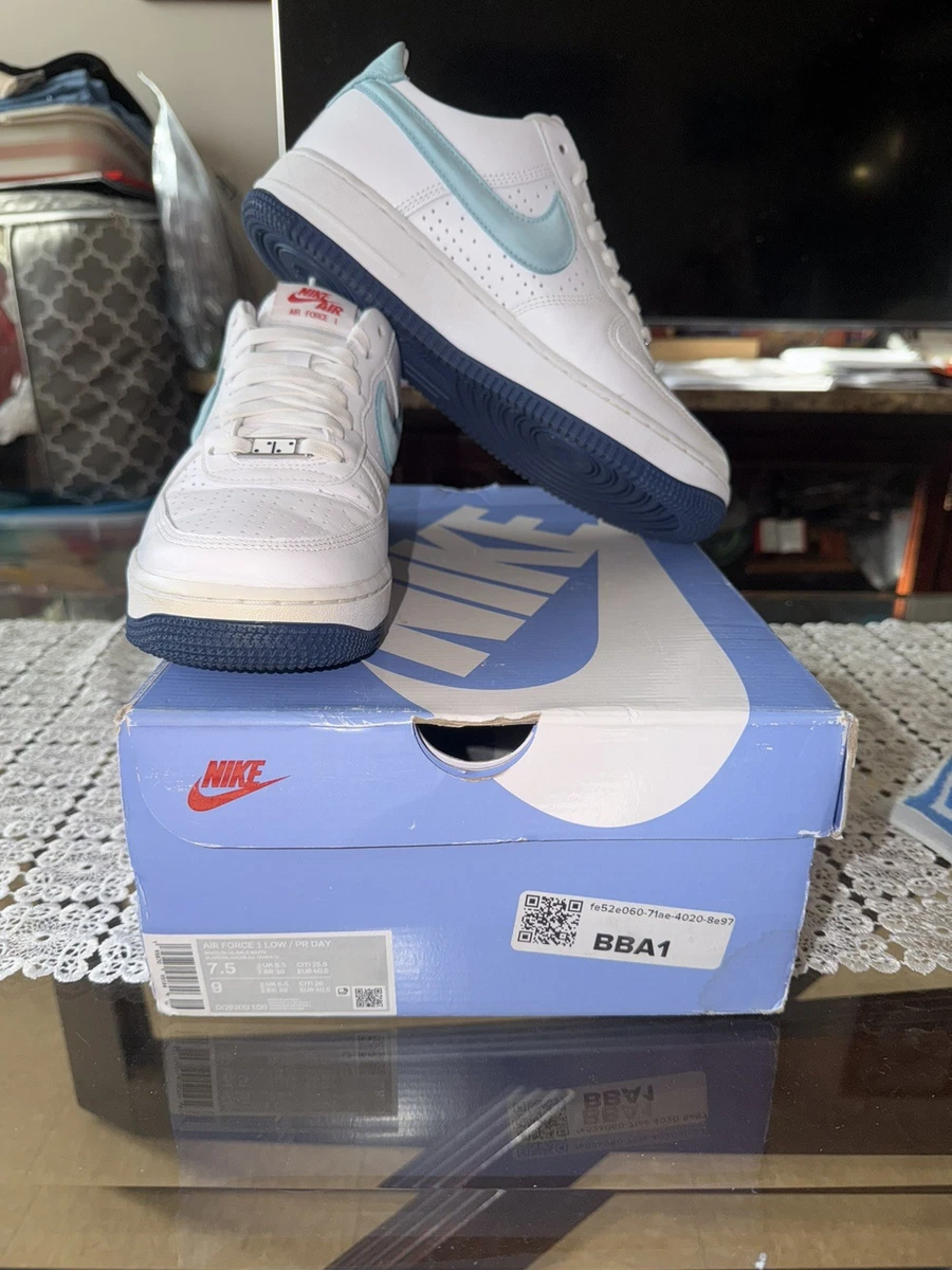 Las mejores ofertas en Nike Air Force 1 Premium Low Blue | eBay