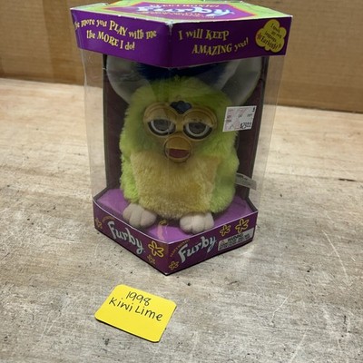 F5 Vintage Tiger Electronics Gen 5 Kiwi Line Furby Brown Eyes   New Sealed