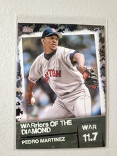 2020 Topps Warriors of the Diamond Black /299 Pedro Martinez #WOD-23 HOF NM