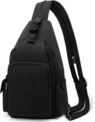 REETEE Leichter Brusttasche Für Damen Und Herren Klein Sling Bag Nylon Backpack